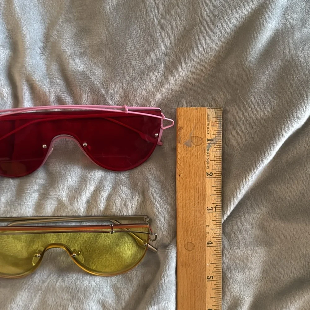 Fashion Nova Set of 2 Colored Fashion Sunglasses